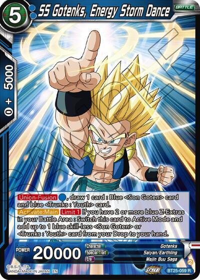 SS Gotenks, Energy Storm Dance BT25-059