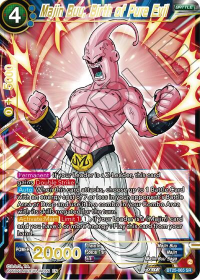 Majin Buu, Birth of Pure Evil BT25-065