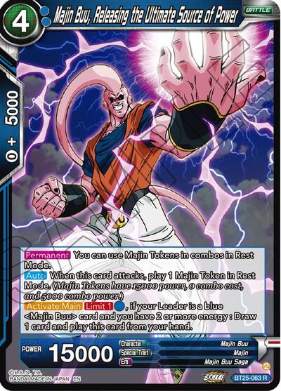 Majin Buu, Releasing the Ultimate Source of Power BT25-063