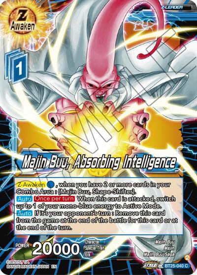 Majin Buu, Absorbing Intelligence BT25-040