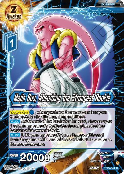 Majin Buu, Absorbing the Strongest Rookie BT25-041