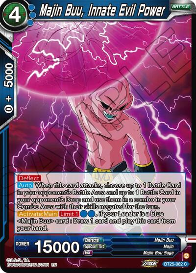 Majin Buu, Innate Evil Power - BT25-062