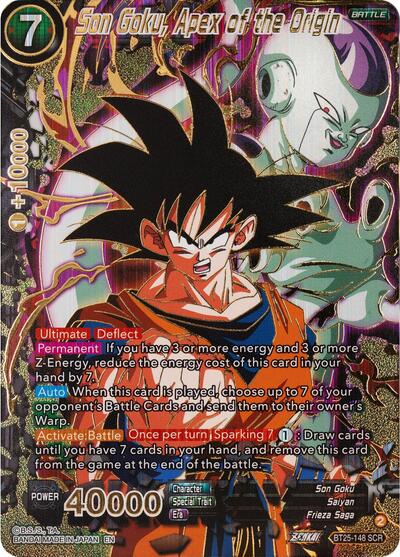 Son Goku, Apex of the Origin - BT25-148