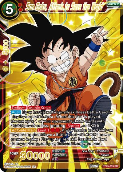 Son Goku, Attack to Save the World BT25-009