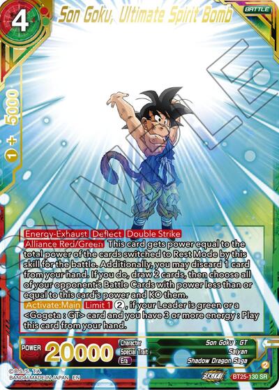 Son Goku, Ultimate Spirit Bomb BT25-130