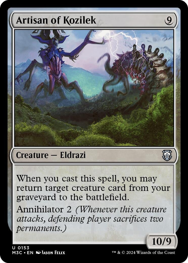 Image for Artisan of Kozilek (Ripple Foil) (153) - Magic: The Gathering