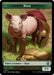 Image for Boar (Ripple Foil) // Forest Dryad Double-Sided Token (17 // 19) - Magic: The Gathering