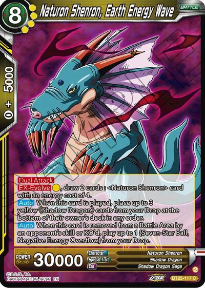 Naturon Shenron, Earth Energy Wave BT25-117