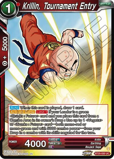 Krillin, Tournament Entry BT25-030