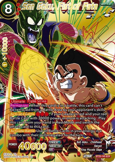 Son Goku, Fist of Fate - BT25-145