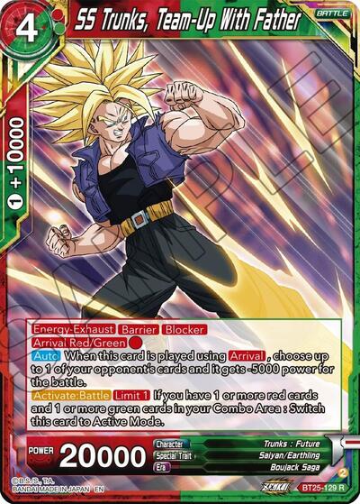 SS Trunks, Team-Up With Father - BT25-129