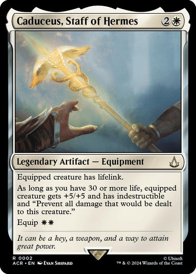 Image for Caduceus, Staff of Hermes (2) (ACR) - Magic: The Gathering