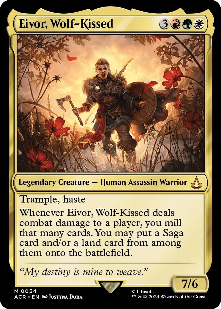 Image for Eivor, Wolf-Kissed (54) (ACR) - Magic: The Gathering