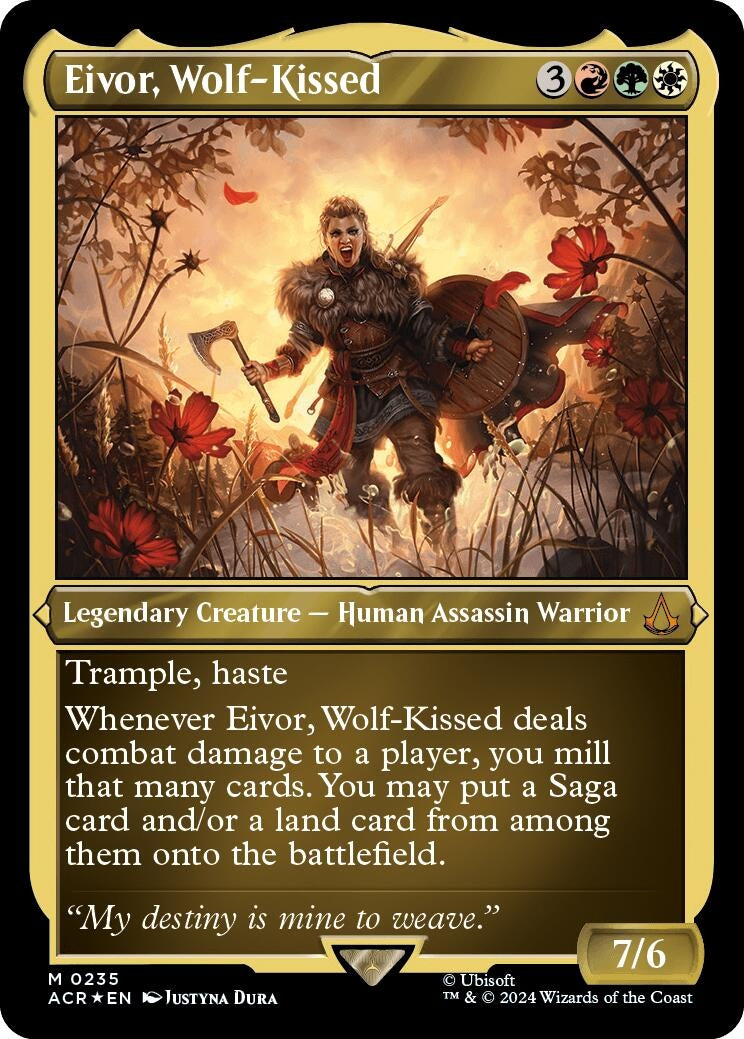 Image for Eivor, Wolf-Kissed (Foil Etched) (235) (ACR) - Magic: The Gathering
