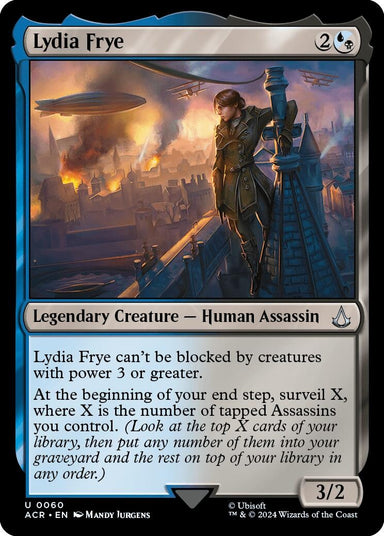 Image for Lydia Frye (60) (ACR) - Magic: The Gathering