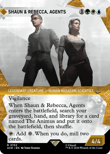 Image for Shaun & Rebecca, Agents (Showcase) (152) (ACR) - Magic: The Gathering