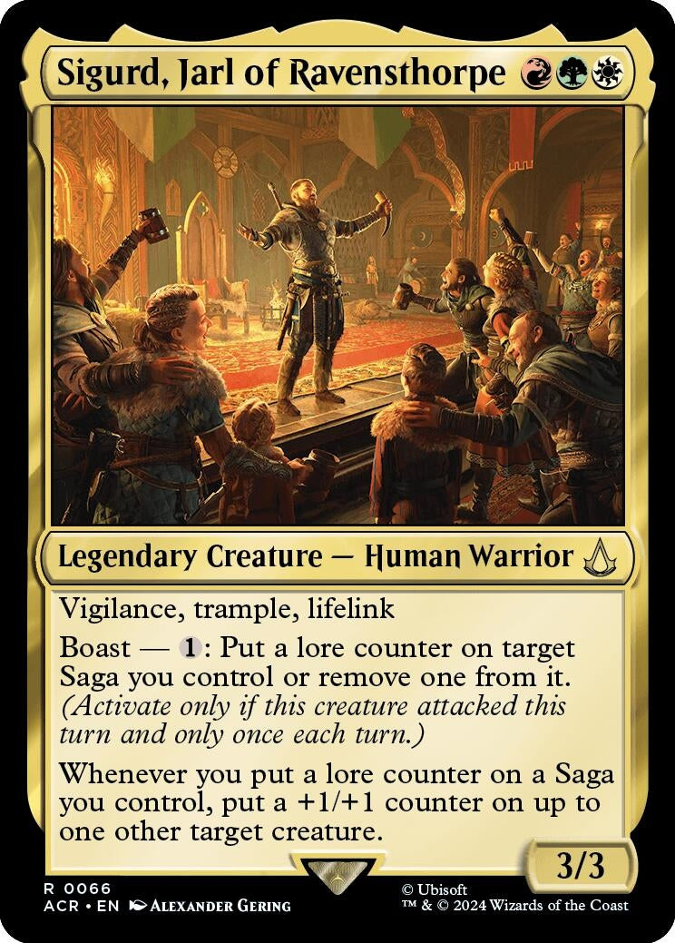 Image for Sigurd, Jarl of Ravensthorpe (66) (ACR) - Magic: The Gathering