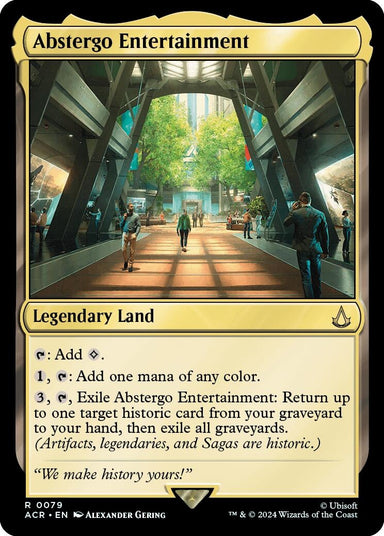 Image for Abstergo Entertainment (79) (ACR) - Magic: The Gathering
