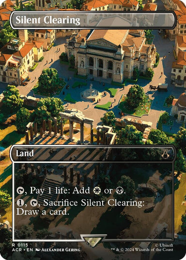 Image for Silent Clearing (Borderless) (115) (ACR) - Magic: The Gathering