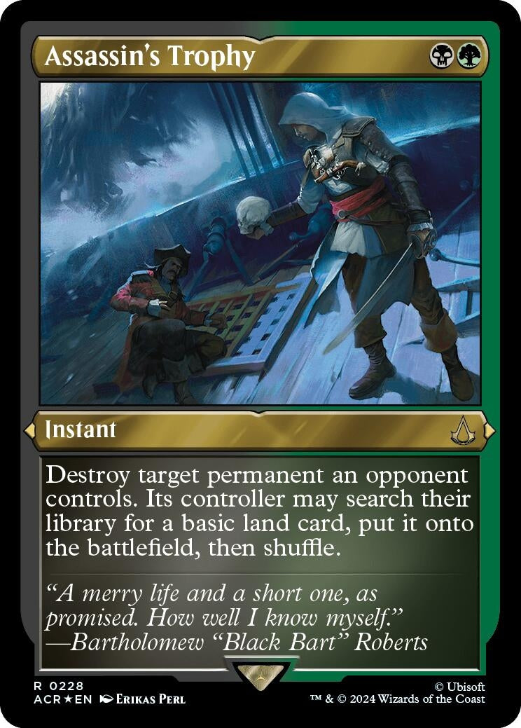Image for Assassin's Trophy (Foil Etched) (228) (ACR) - Magic: The Gathering