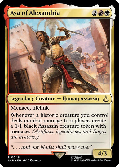 Image for Aya of Alexandria (48) (ACR) - Magic: The Gathering