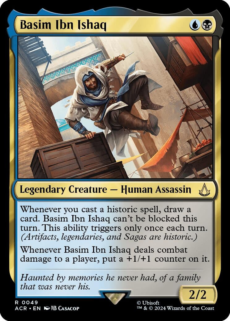 Image for Basim Ibn Ishaq (49) (ACR) - Magic: The Gathering