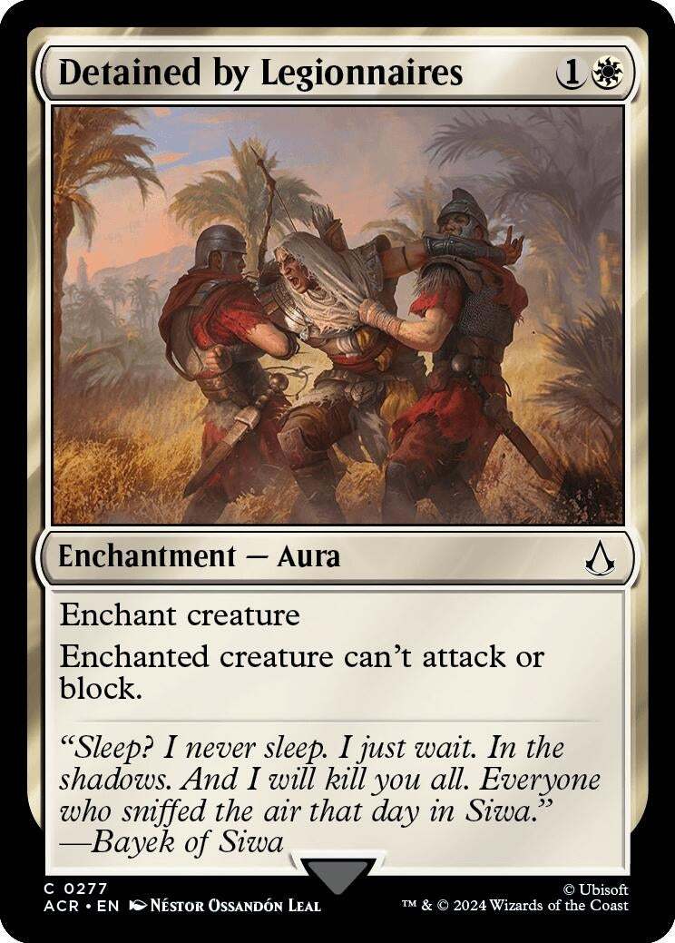 Image for Detained by Legionnaires (277) (ACR) - Magic: The Gathering