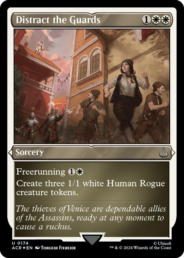 Image for Distract the Guards (Foil Etched) (174) (ACR) - Magic: The Gathering