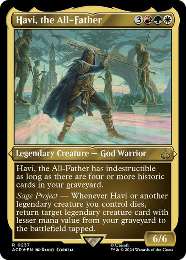 Image for Havi, the All-Father (Foil Etched) (237) (ACR) - Magic: The Gathering