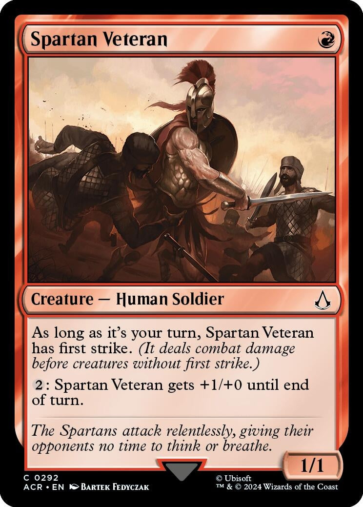 Image for Spartan Veteran (292) (ACR) - Magic: The Gathering