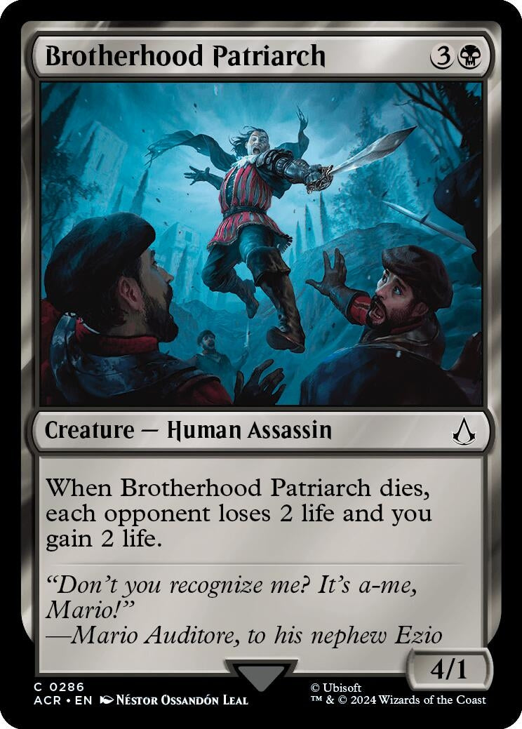 Image for Brotherhood Patriarch (286) (ACR) - Magic: The Gathering