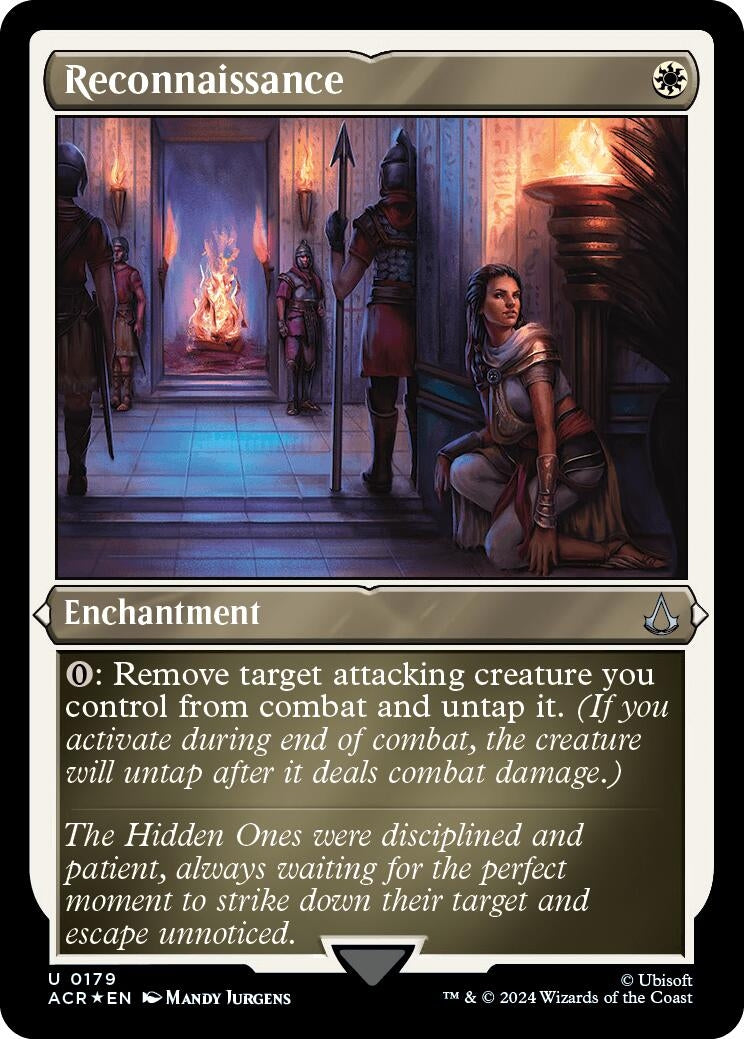 Image for Reconnaissance (Foil Etched) (179) (ACR) - Magic: The Gathering