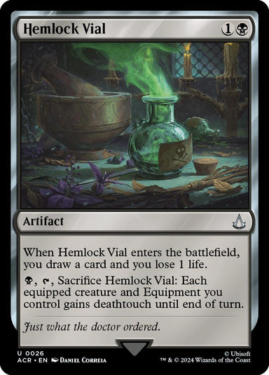 Image for Hemlock Vial (26) (ACR) - Magic: The Gathering