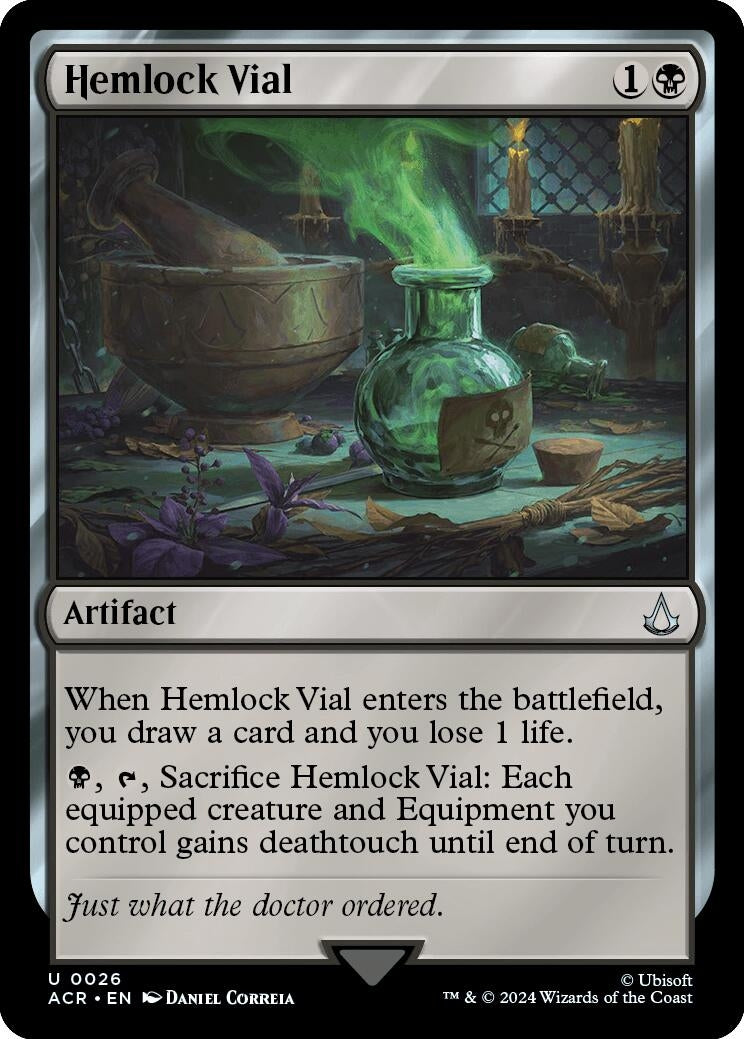Image for Hemlock Vial (26) (ACR) - Magic: The Gathering