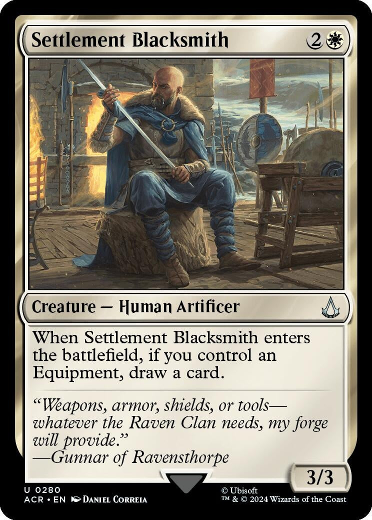 Image for Settlement Blacksmith (280) (ACR) - Magic: The Gathering