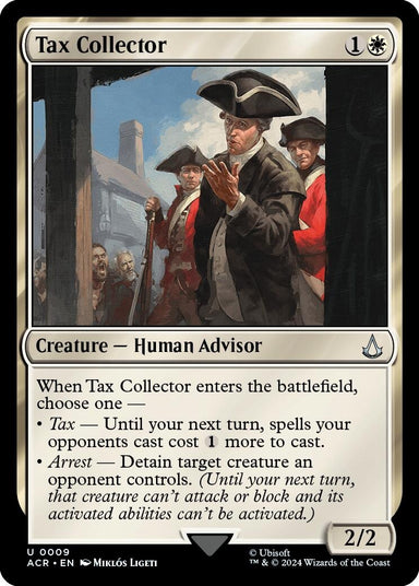 Image for Tax Collector (9) (ACR) - Magic: The Gathering