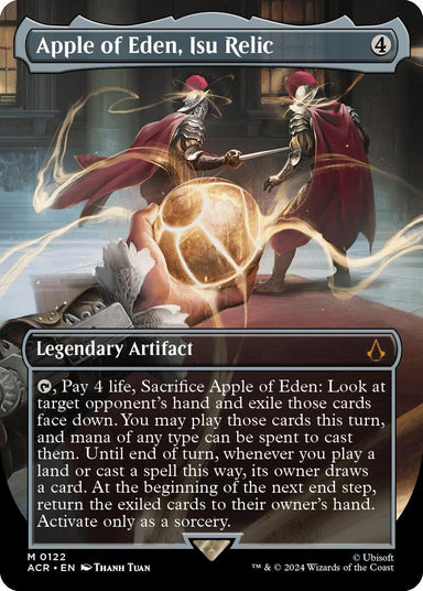 Image for Apple of Eden, Isu Relic (Borderless) (122) (ACR) - Magic: The Gathering