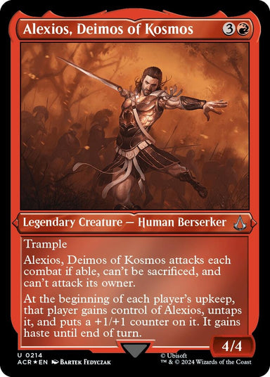 Image for Alexios, Deimos of Kosmos (Foil Etched) (214) (ACR) - Magic: The Gathering