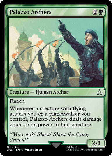 Image for Palazzo Archers (42) (ACR) - Magic: The Gathering