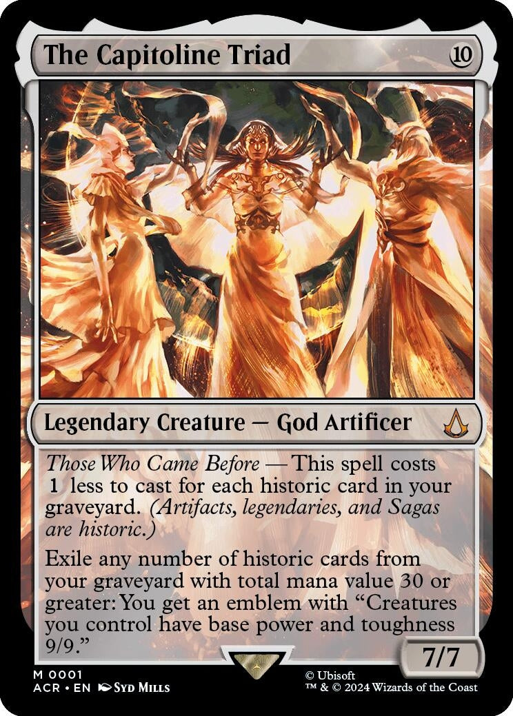 Image for The Capitoline Triad (1) (ACR) - Magic: The Gathering