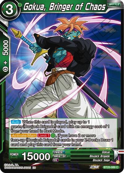 Gokua, Bringer of Chaos - BT25-089