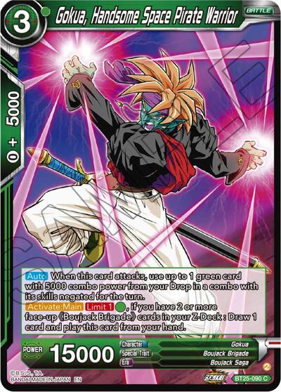 Gokua, Handsome Space Pirate Warrior BT25-090