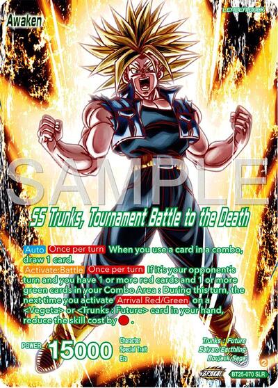 Trunks // SS Trunks, Tournament Battle to the Death (SLR) BT25-070