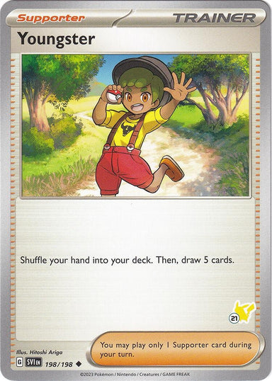 Image for Youngster - Pikachu 21 (198/198) (Battle Academy 2024) (BA24) - Pokemon