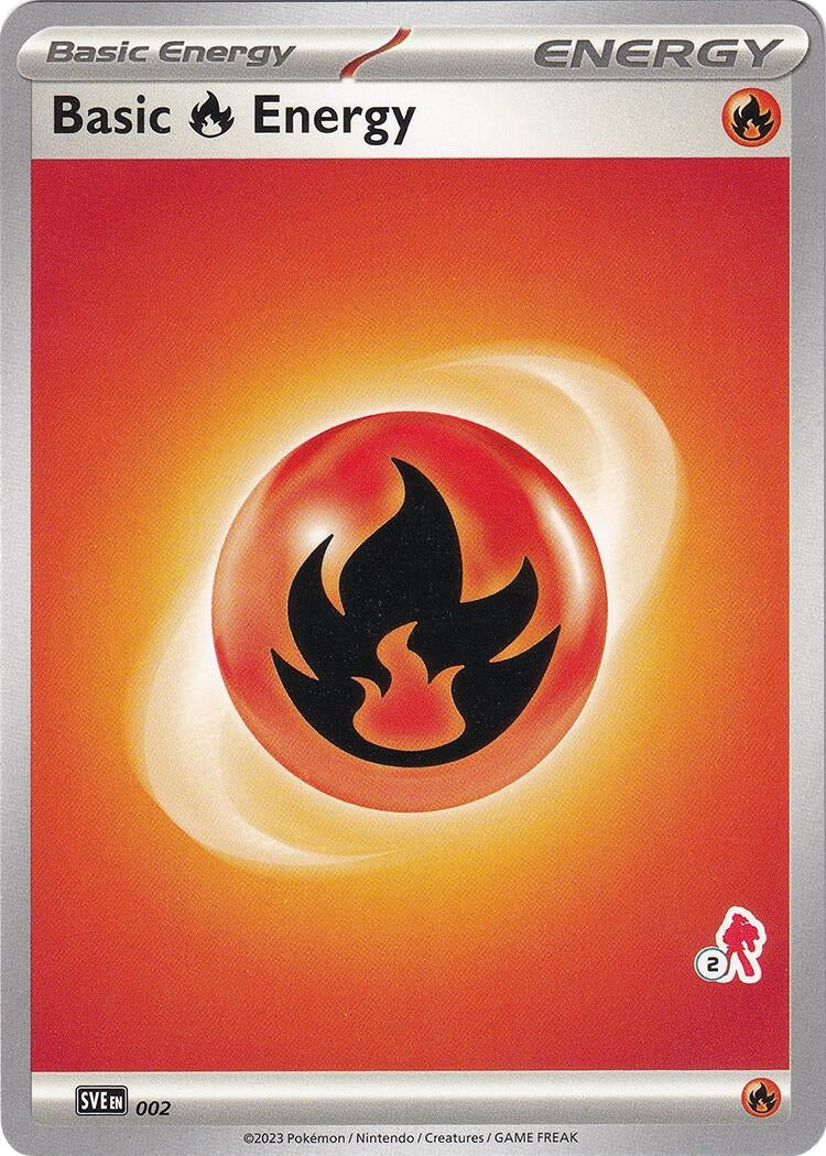 Image for Basic Fire Energy - Armarouge 2 (002) (Battle Academy 2024) (BA24) - Pokemon