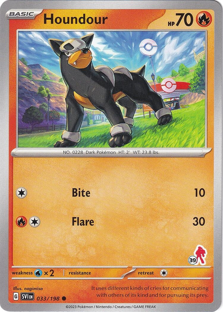 Image for Houndour - Armarouge 39 (033/198) (Battle Academy 2024) (BA24) - Pokemon