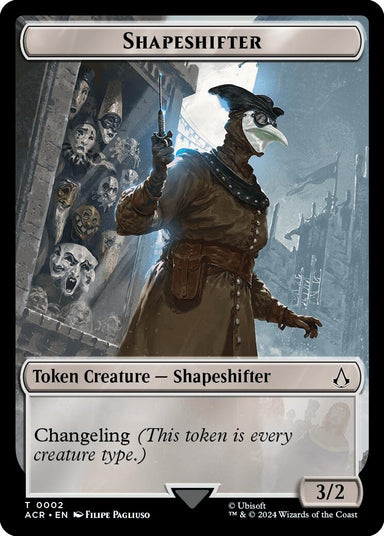 Image for Shapeshifter Token (2) (ACR) - Magic: The Gathering