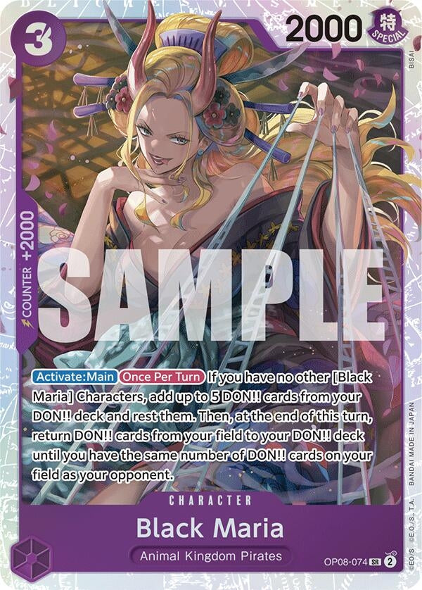 Black Maria (OP08-074) (Two Legends)