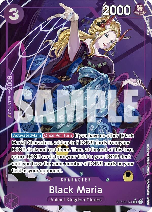 Black Maria (Parallel) (OP08-074) (Two Legends)