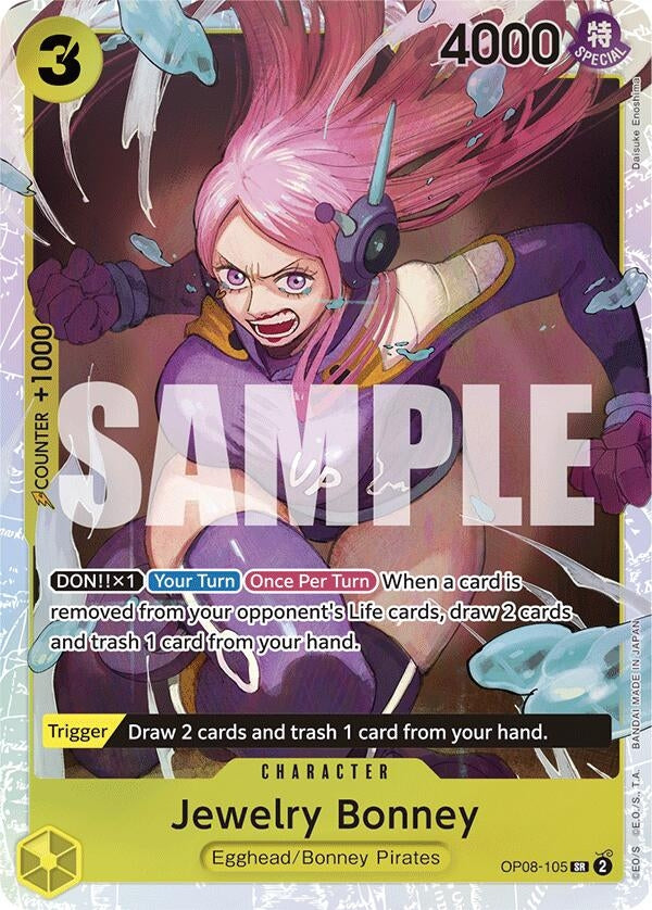 Jewelry Bonney (OP08-105) (Two Legends)